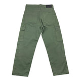 NEVER TOO pantalone tinta unita con girovita regolabile Verde per Bambino NT1906R VERDE NEVER TOO