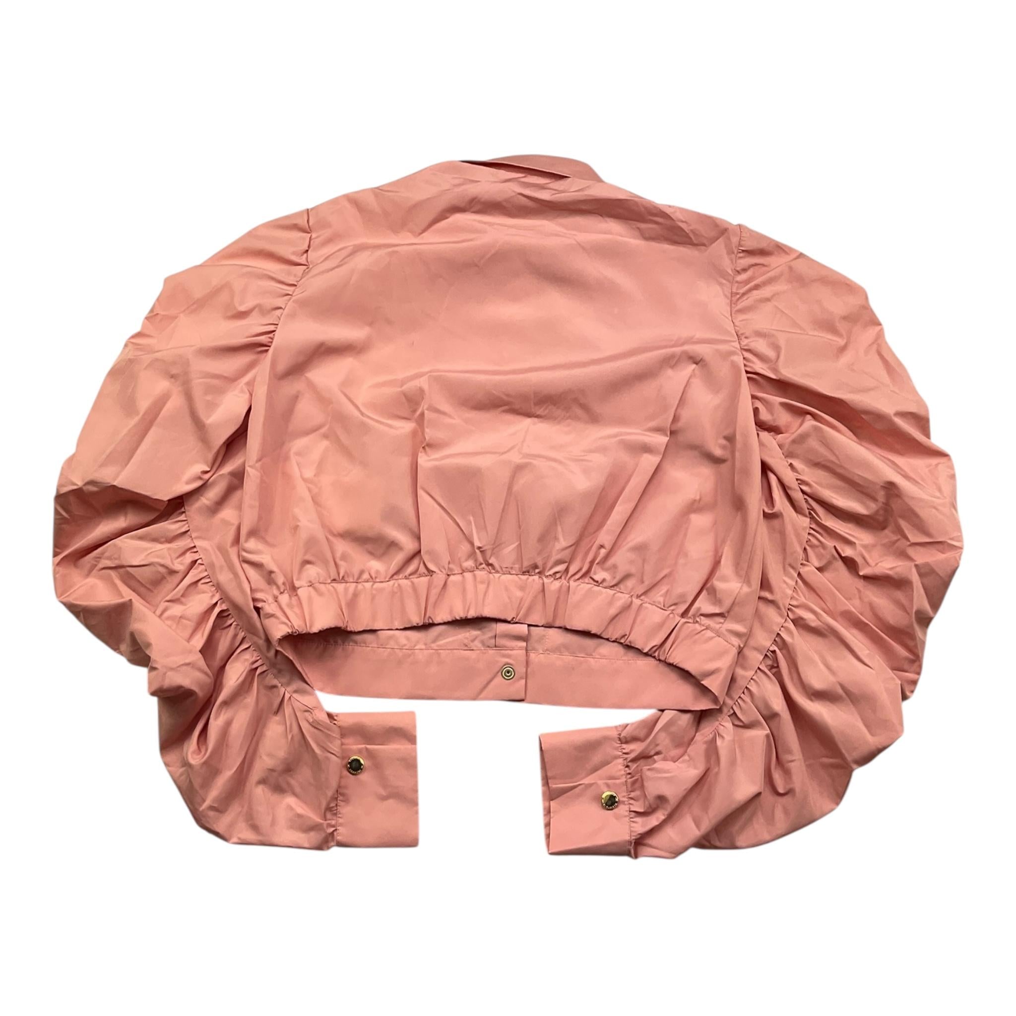 ELISABETTA FRANCHI camicia tinta unita con maniche arricciate Rosa per Bambina EFCA242 ROSA ELISABETTA FRANCHI