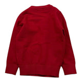 TRUSSARDI maglia girocollo tinta unita con stampa Rosso per Neonato TIA25020MA ROSSO TRUSSARDI