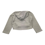 MOSCHINO felpa tinta unita con cappuccio e stampa Grigio per Bambina HDF06I GRIGIO MOSCHINO