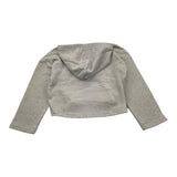 MOSCHINO felpa tinta unita con cappuccio e stampa Grigio per Bambina HDF06I GRIGIO MOSCHINO
