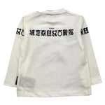 JOHN RICHMOND shirt girocollo tinta unita con stampa in contrasto Bianco per Neonato RIA25098TS BIANCO JOHN RICHMOND
