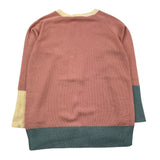 TRUSSARDI cardigan tinta unita con profili in contrasto Rosa per Bambina TGA25078CD ROSA TRUSSARDI