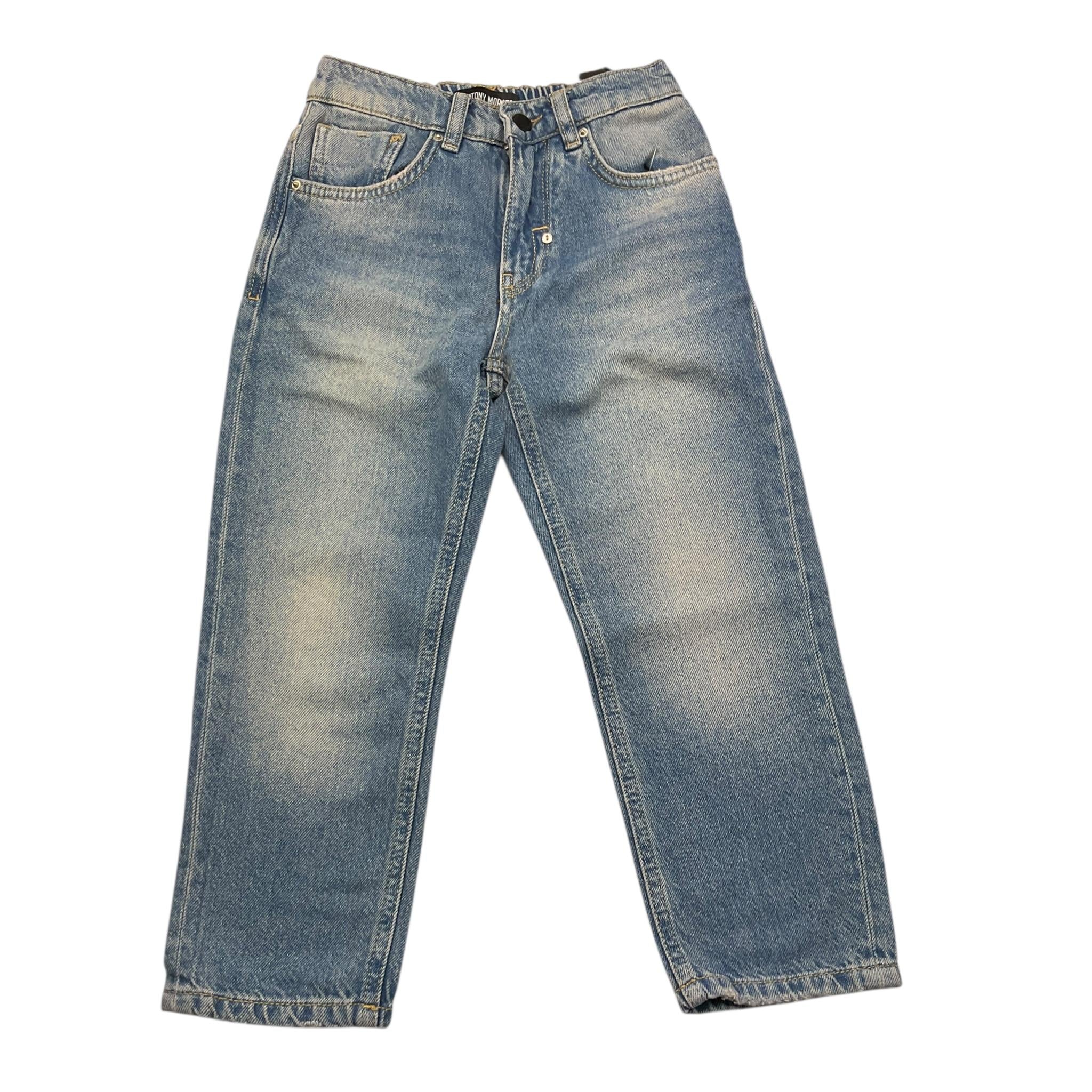 ANTONY MORATO jeans tinta unita con elastico in vita Azzurro per Bambino DT00068 AZZURRO ANTONY MORATO