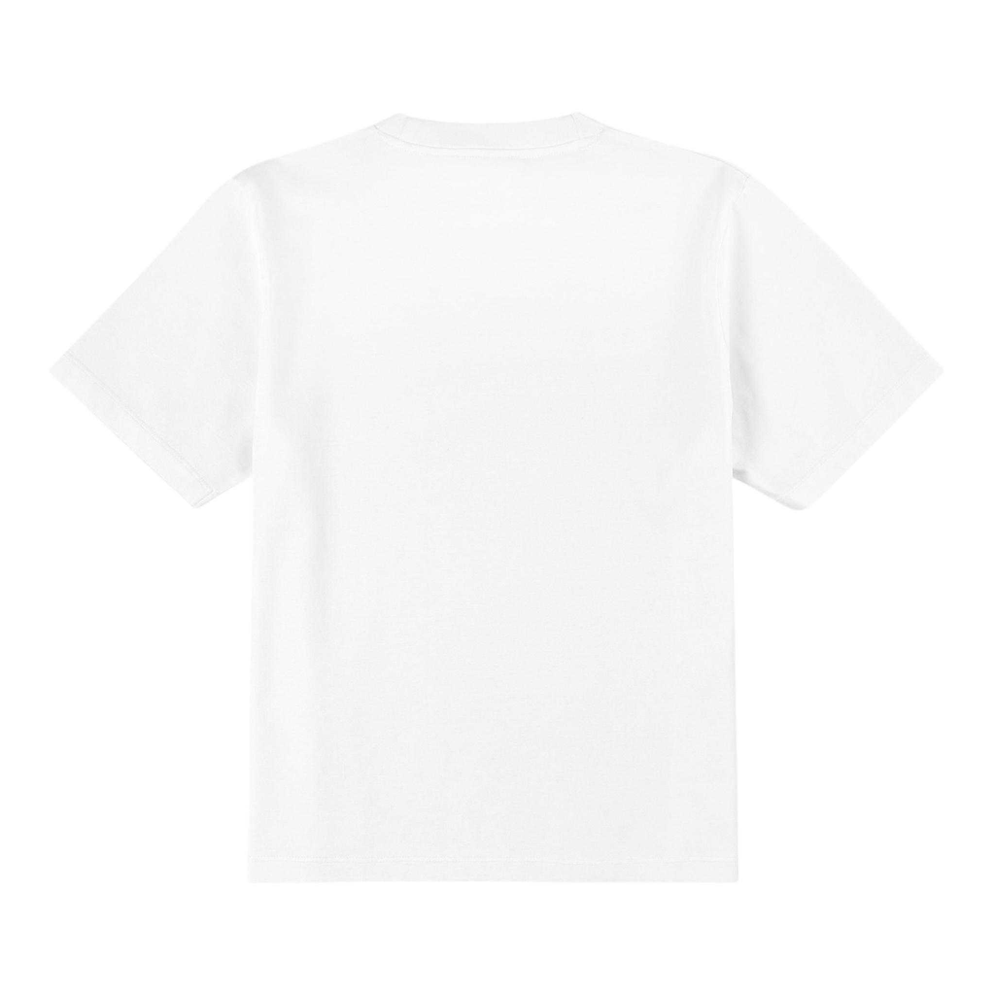 LES COYOTES DE PARIS t-shirt girocollo tinta unita con stampa Bianco per Bambina 122222500 BIANCO LES COYOTES DE PARIS