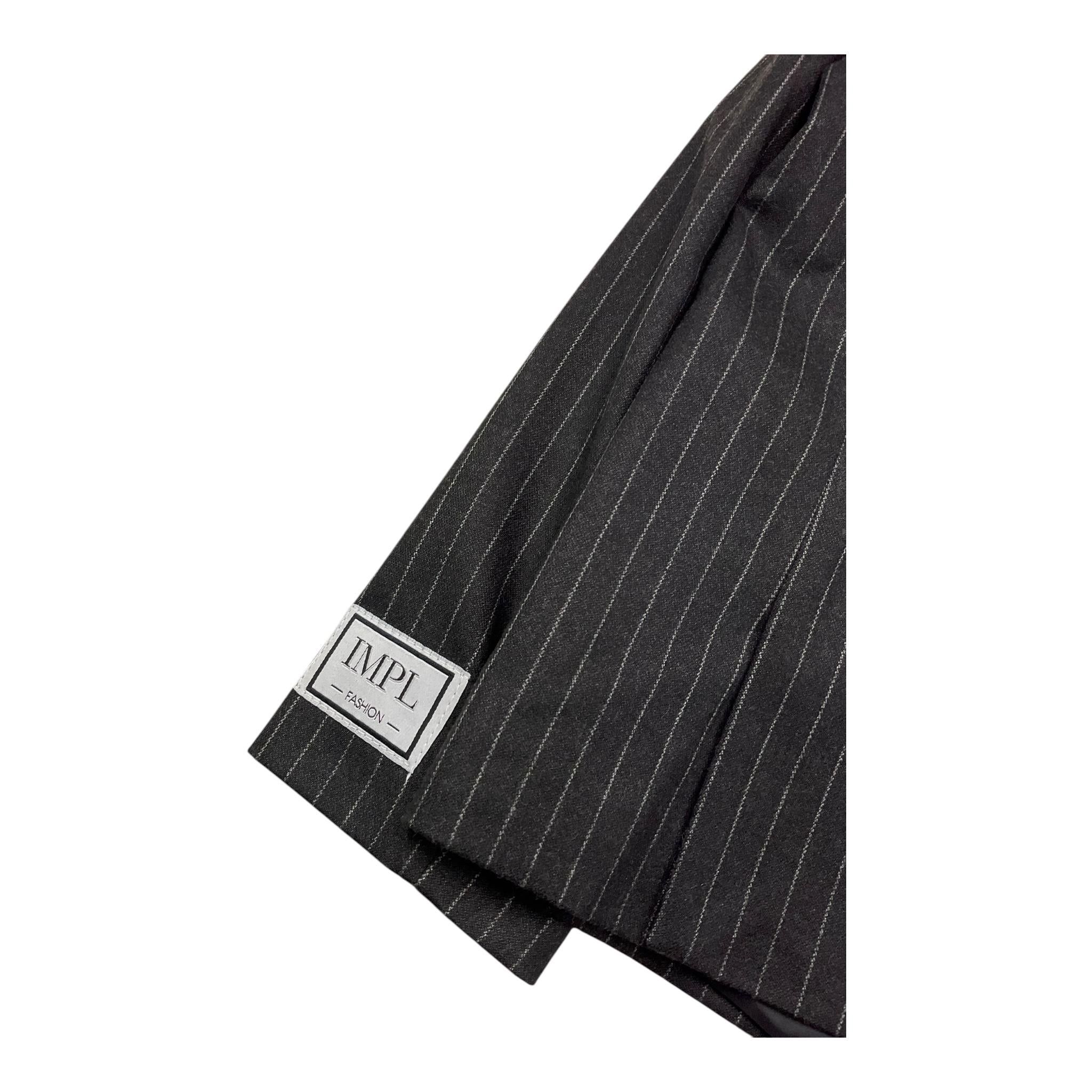 IMPERIAL KIDS giacca tinta unita fantasia a righe con applicazini Nero per Bambina JB88121G68 NERO IMPERIAL KIDS