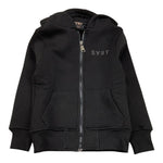 STAY STREET felpa tinta unita con cappuccio e zip Nero per Bambino 14916 NERO STAY STREET