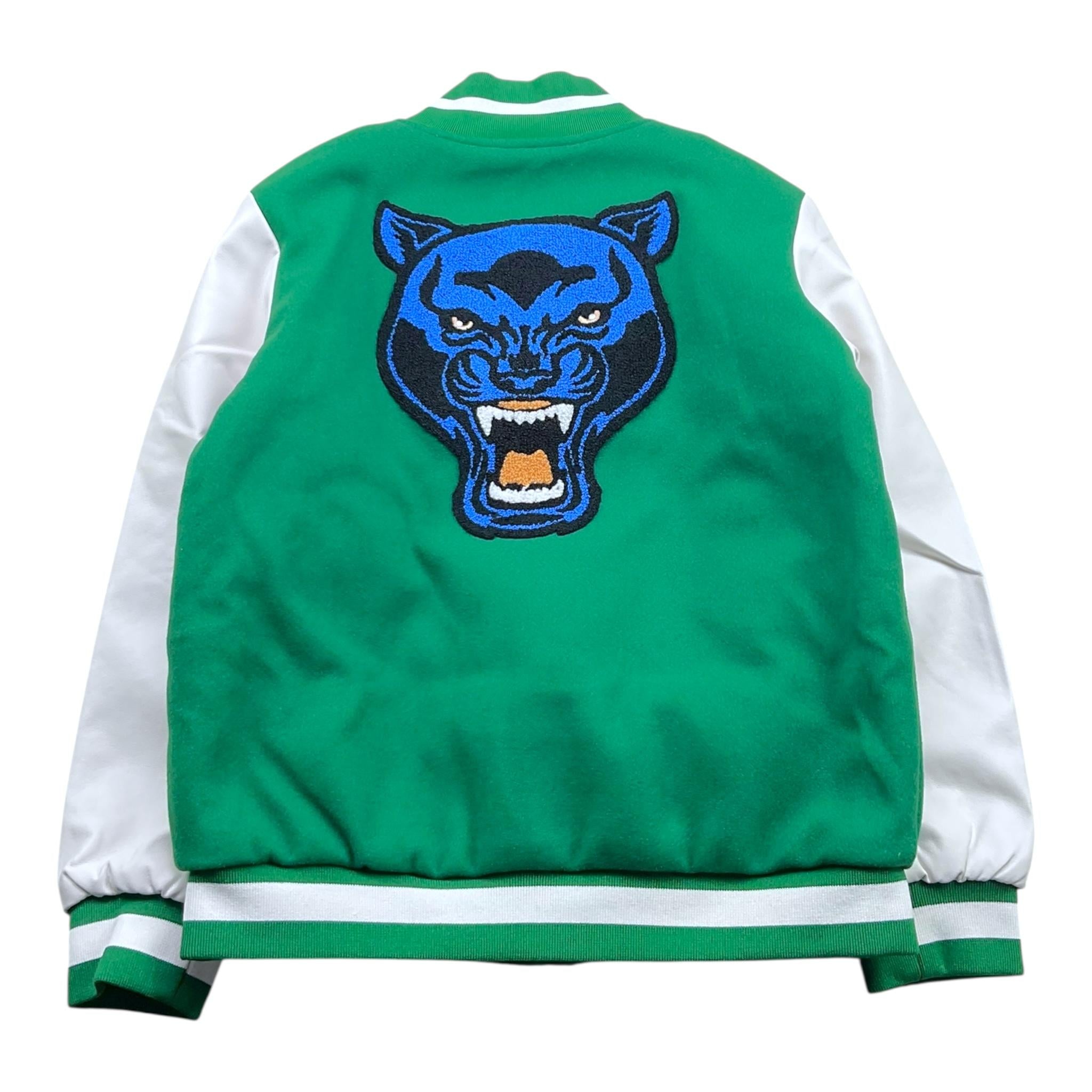 NEVER TOO giubbino modello college bicolore Verde per Bambino NT2085RX VERDE NEVER TOO