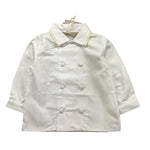 LA STUPENDERIA camicia tinta unita con bottoni Bianco per Neonato TCM01C00 BIANCO LA STUPENDERIA