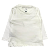 TRUSSARDI shirt girocollo tinta unita cn stampa in contrasto Bianco per Neonato TIA24085TSN BIANCO TRUSSARDI