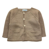 MAC ILUSIO'N cardigan tinta unita Fango per Neonato 494811 FANGO MAC ILUSIO'N
