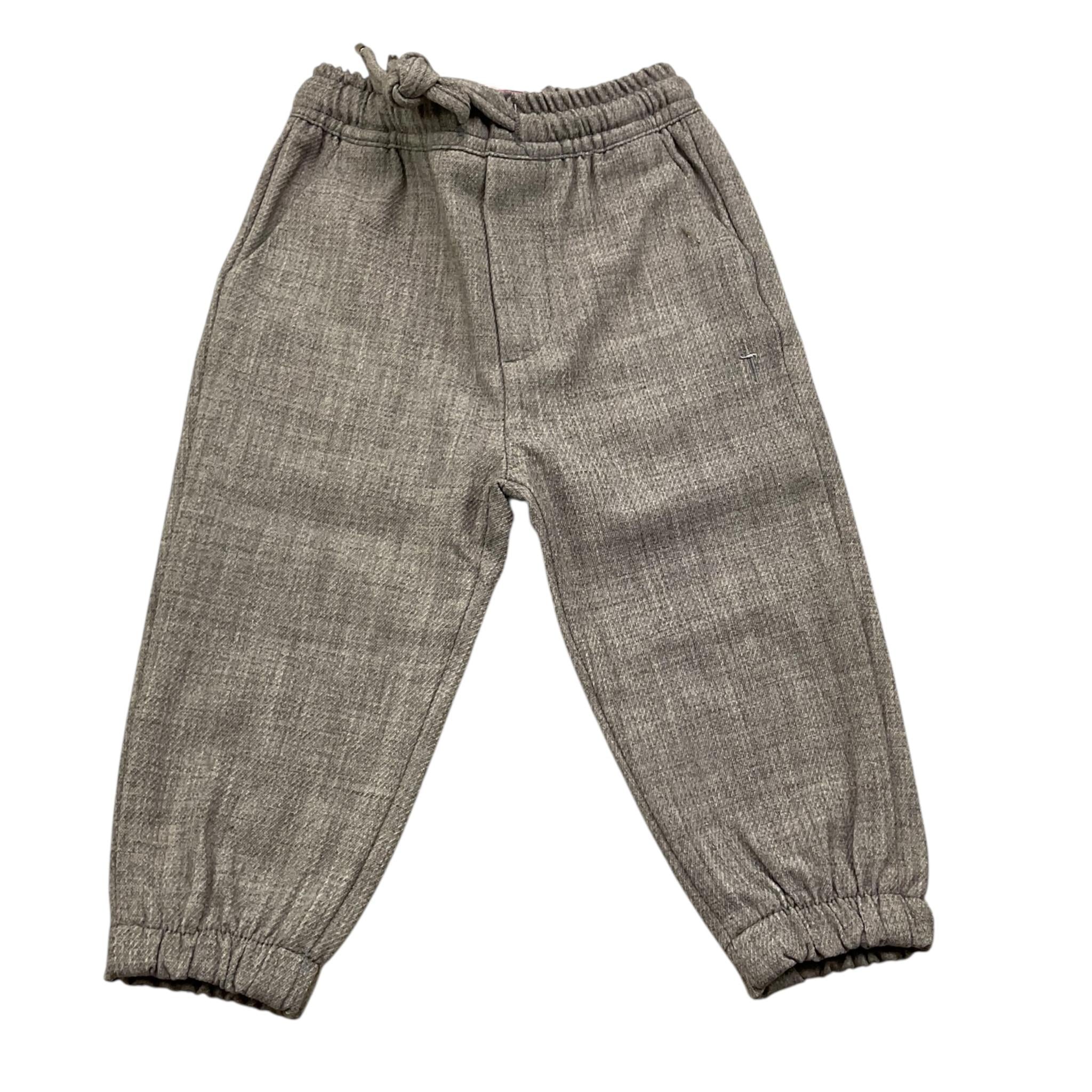 CESARE PACIOTTI pantalone modello tuta tinta unita con stampa Grigio per Neonato PTP5351BX GRIGIO CESARE PACIOTTI
