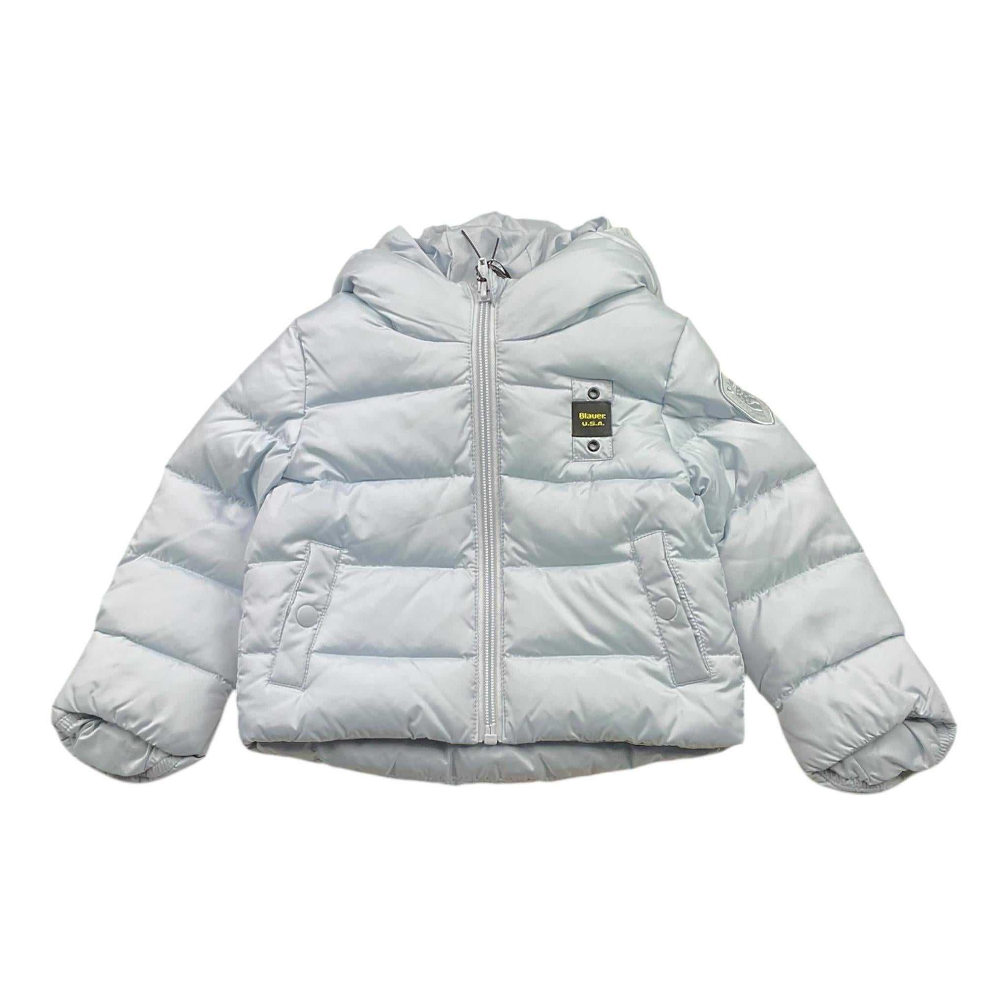 BLAUER giubbino tinta unita con zip e cappuccio Azzurro per Neonata BR217956 AZZURRO BLAUER