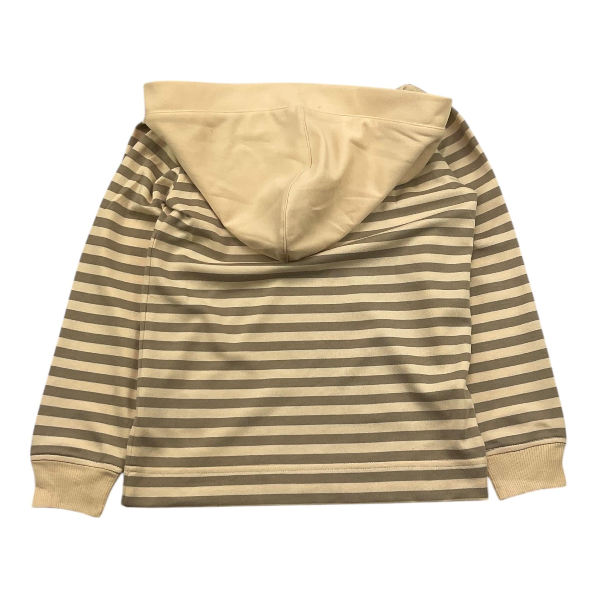 TRUSSARDI shirt tinta unita con fantasia a righe e cappuccio Beige per Bambino TBA25106TS BEIGE TRUSSARDI