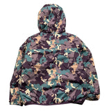 K-WAY giubbino tinta unita fantasia militare Viola per Bambina K7122NW VIOLA K-WAY
