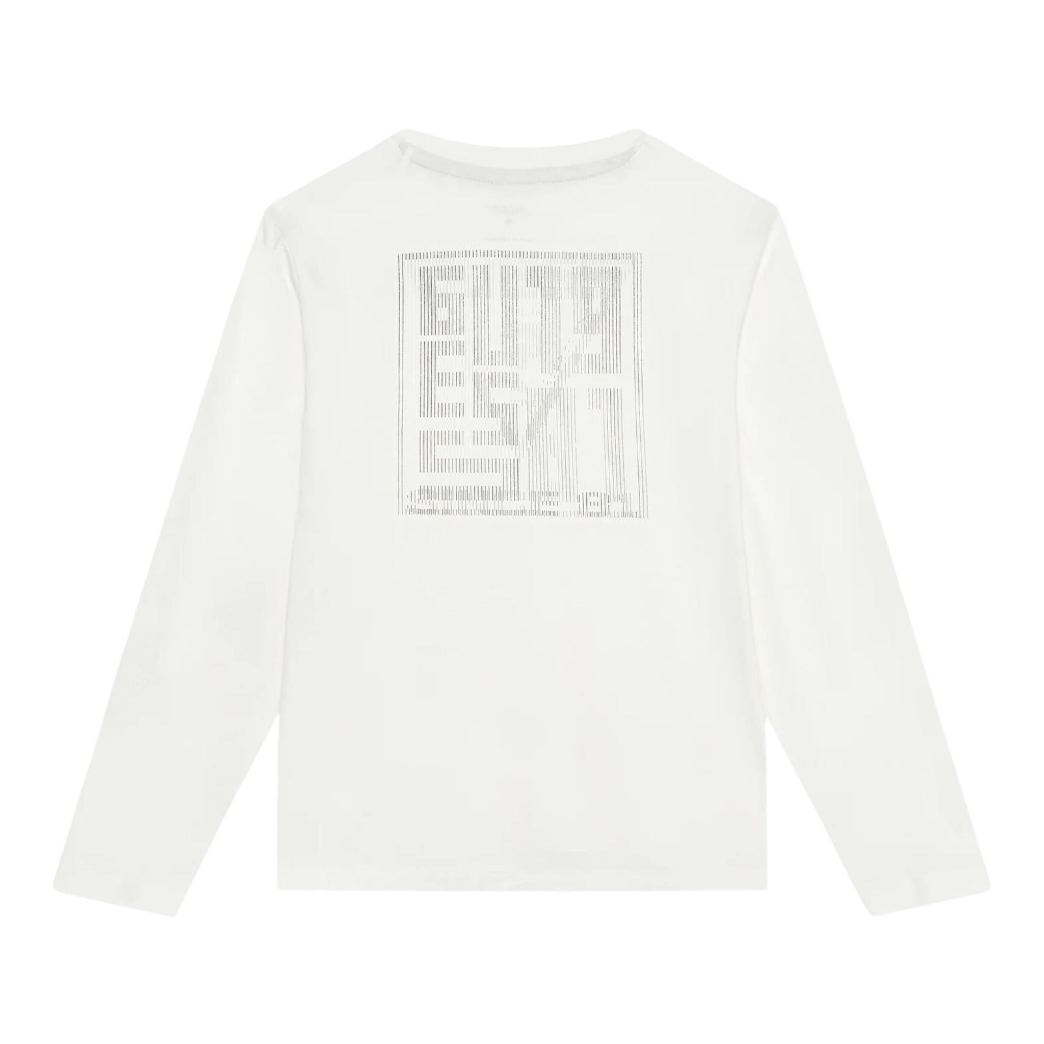 GUESS shirt girocollo tinta unita con stampa Bianco per Bambino 3BI34I3Z13 BIANCO GUESS