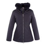 YES ZEE giubbino tinta unita con zip e cappuccio Nero per Bambina O051 NERO YES ZEE