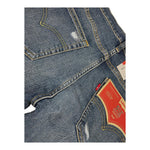 LEVI'S jeans tinta unita con girovita regolabile Blu per Bambino E6728 BLU LEVI'S