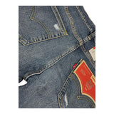 LEVI'S jeans tinta unita con girovita regolabile Blu per Bambino E6728 BLU LEVI'S