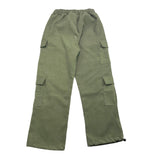 NEVER TOO pantalone tinta unita con elastico in vita Verde per Bambino NT2130R VERDE NEVER TOO