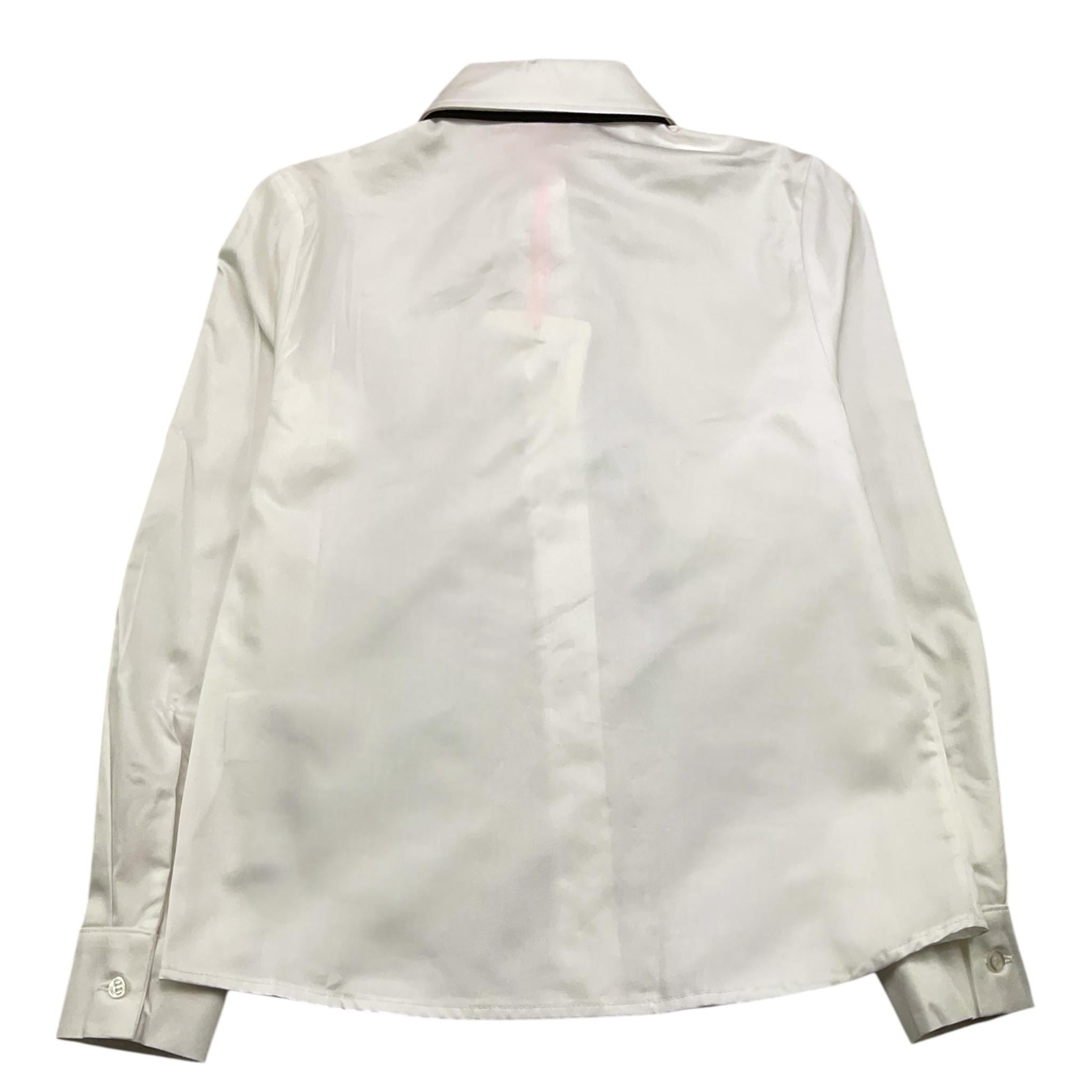 VICOLO camicia manica lunga tinta unita con cravatta Panna per Neonata 3141C00098NX PANNA VICOLO