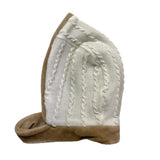 LA STUPENDERIA cappello bicolore con bottoni Bianco per Neonato TBCP00 BIANCO LA STUPENDERIA