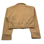 TO be too giubbino tinta unita con zip Beige per Bambina TBT2500 BEIGE TO be too