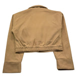 TO be too giubbino tinta unita con zip Beige per Bambina TBT2500 BEIGE TO be too