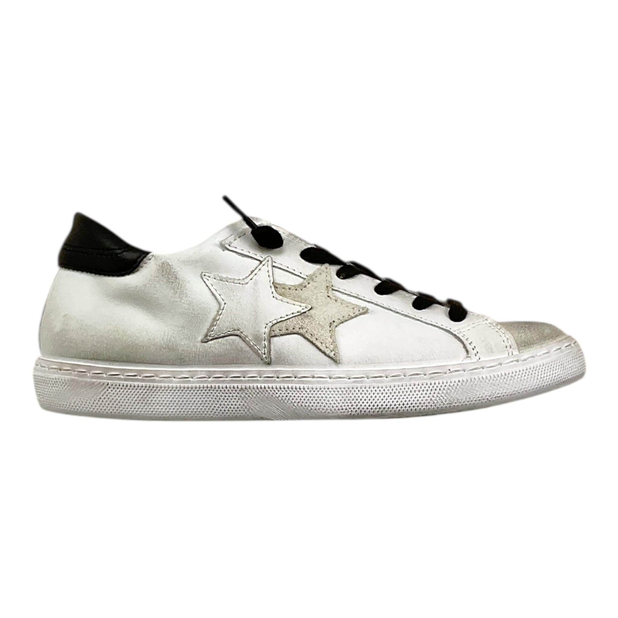 2STAR sneakers tinta unita con lacci Bianco per Bambino 2SB2642 BIANCO 2STAR