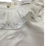 WEDOBLE body manica lunga tinta unita con colletto Bianco per Neonata I1911616E BIANCO WEDOBLE