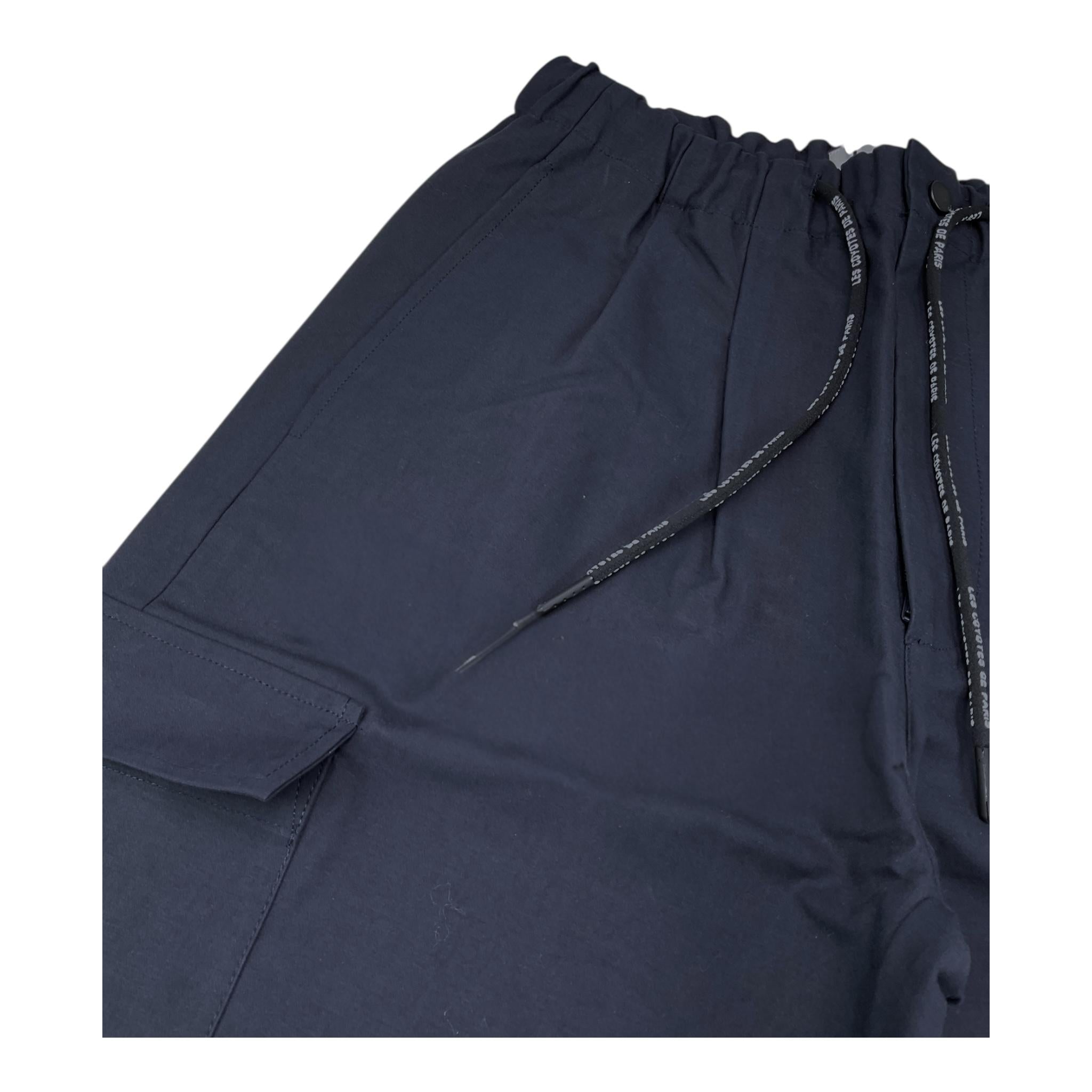 LES COYOTES DE PARIS pantalone tinta unita con elastico in vita Blu per Bambino 12230048 BLU LES COYOTES DE PARIS