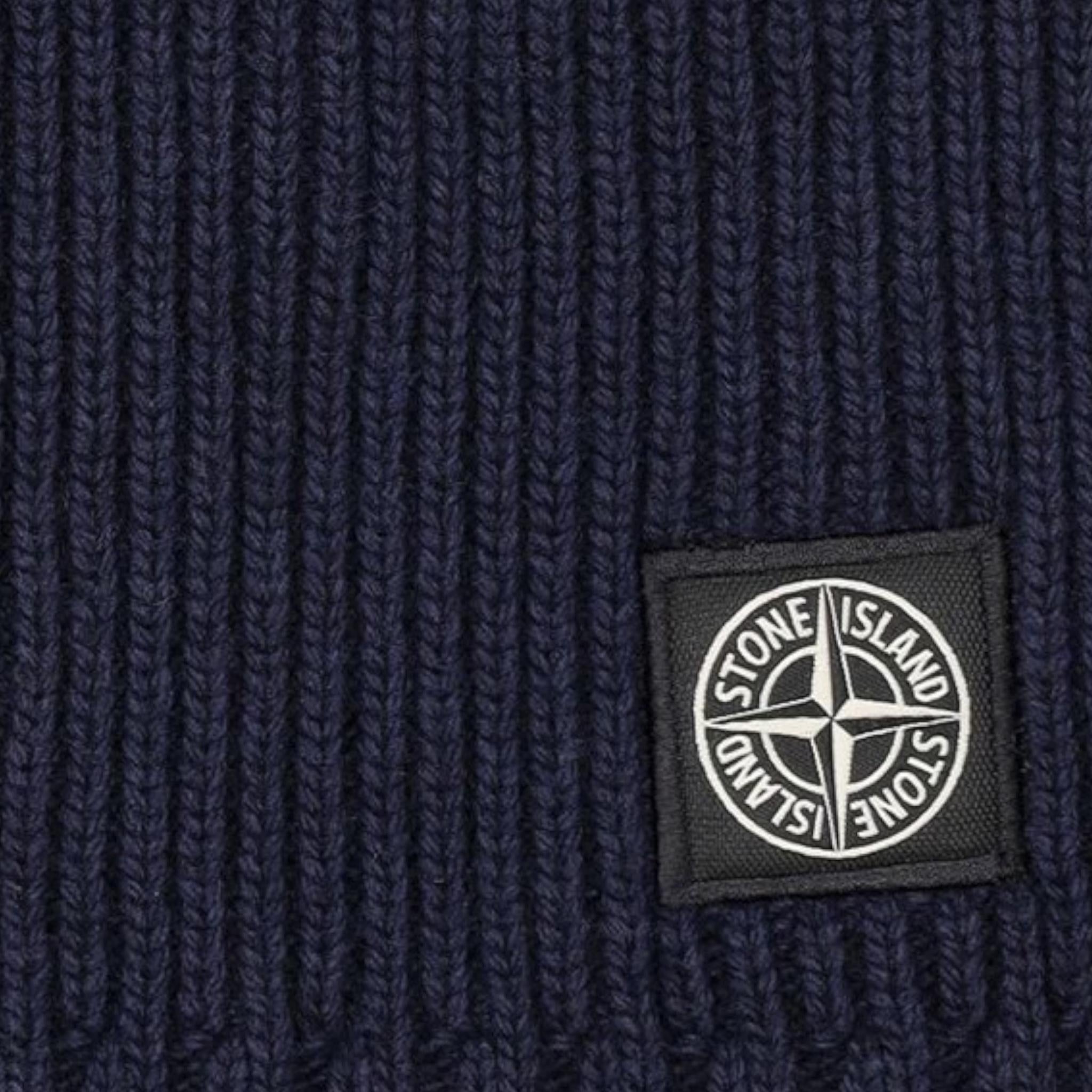 STONE ISLAND sciarpa modello scaldacollo tinta unita Blu per Bambino 8116N01Z3 BLU STONE ISLAND