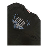 LIU JO shirt girocollo tinta unita con stampa Nero per Bambina GF4237 NERO LIU JO