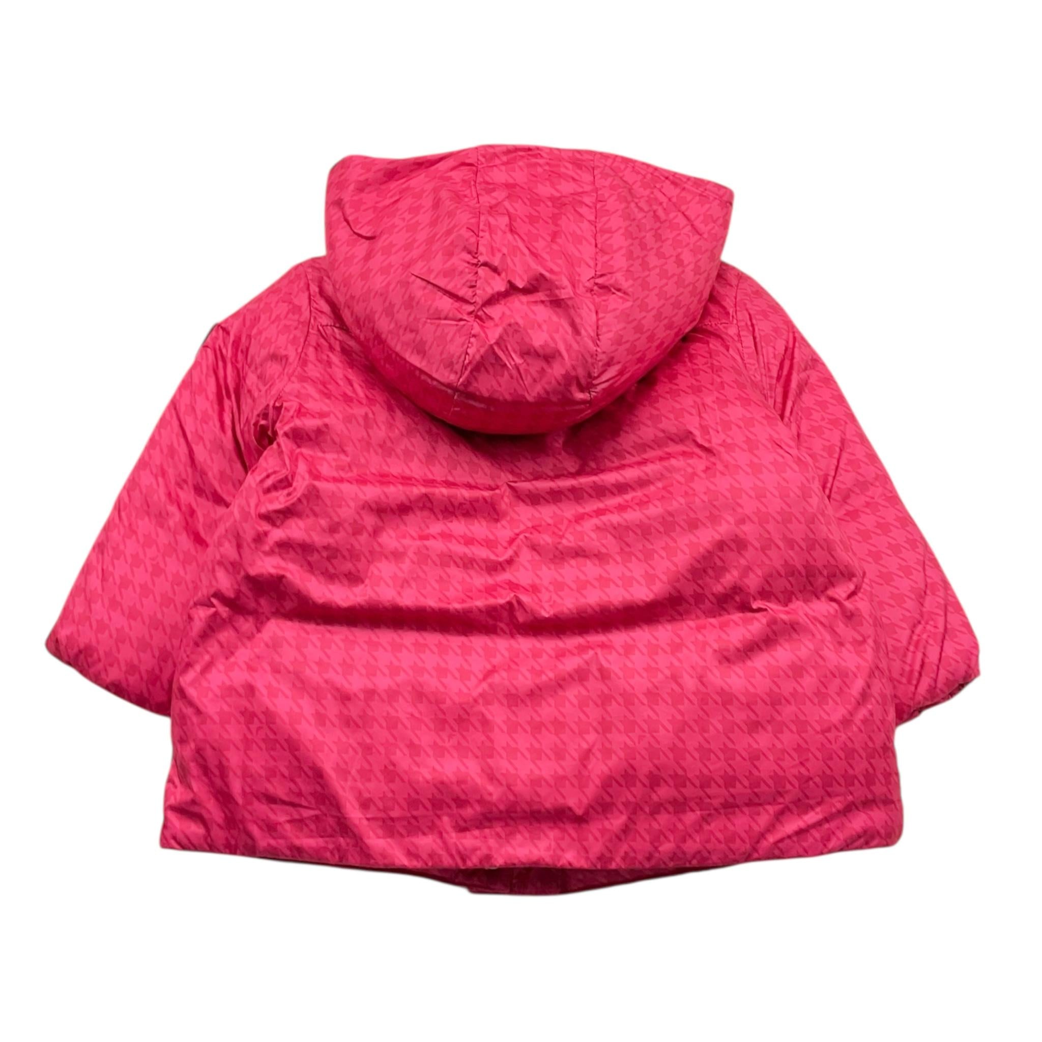EMPORIO ARMANI giubbino tinta unita con zip e cappuccio Fuxia per Bambina 6REL04 FUXIA EMPORIO ARMANI