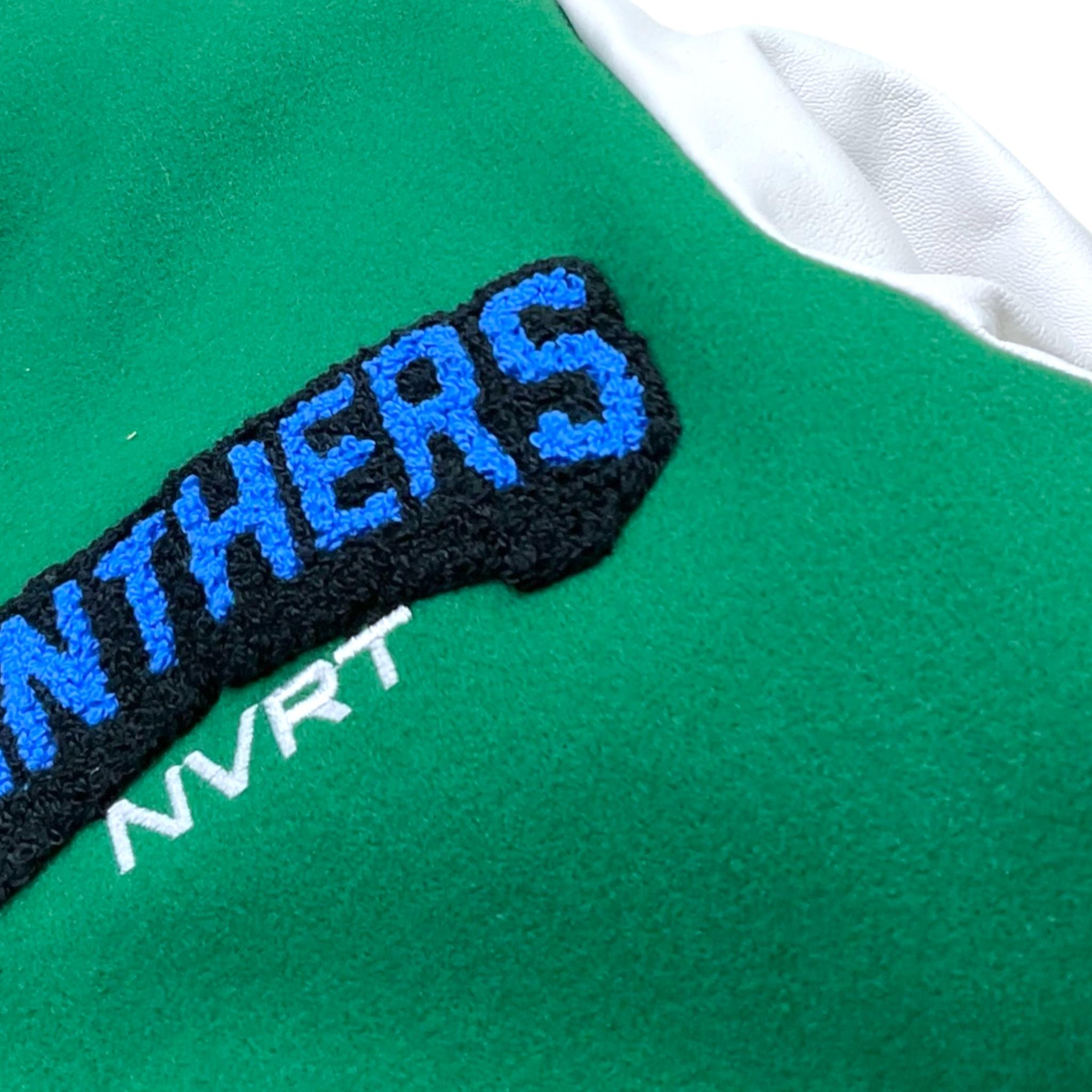 NEVER TOO giubbino modello college bicolore Verde per Bambino NT2085RX VERDE NEVER TOO