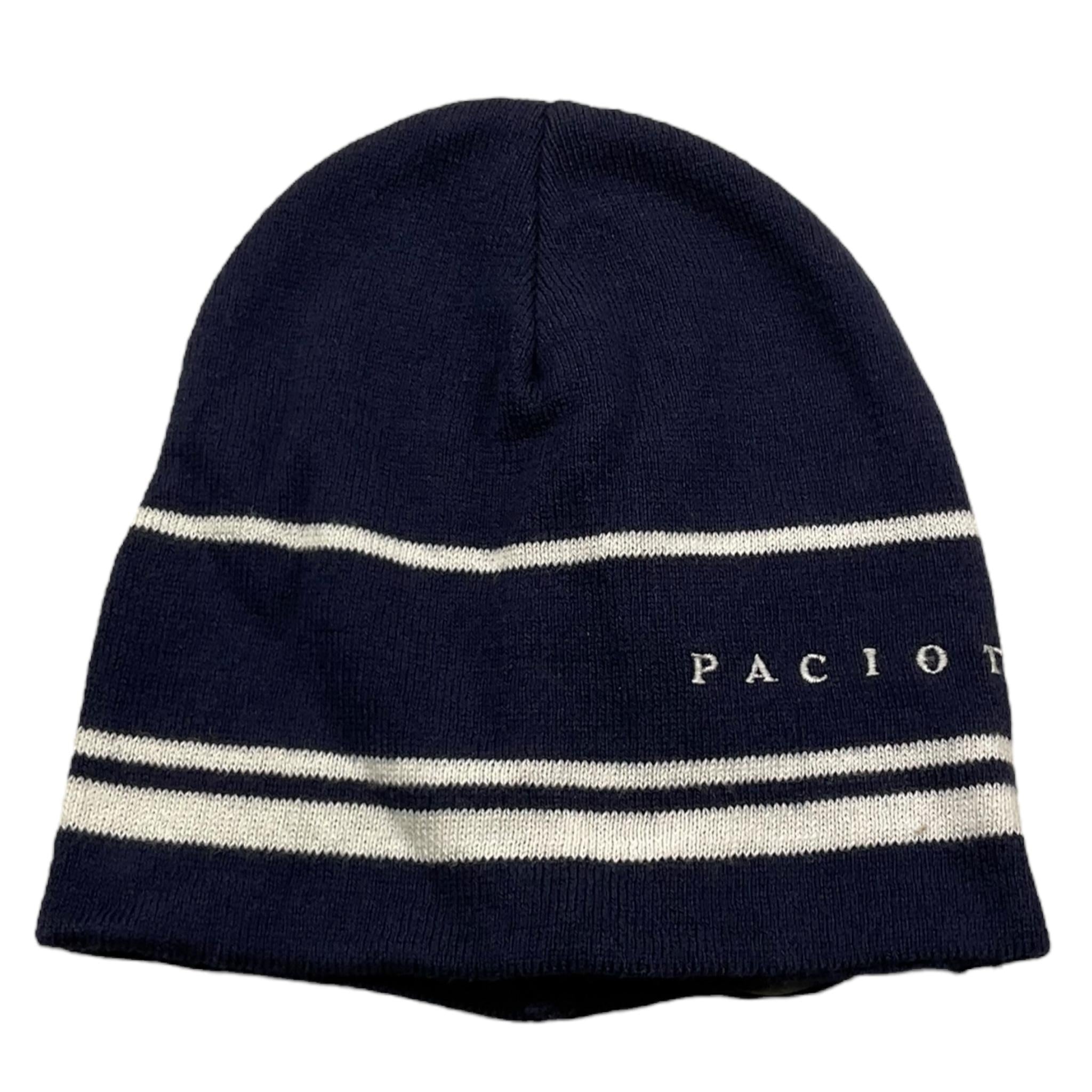 CESARE PACIOTTI cappello tinta unita con logo Blu per Neonato CAP5350B BLU CESARE PACIOTTI