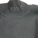 TWINSET maglia modello lupetto tinta unita a costine Nero per Bambina 232GJ390C NERO TWINSET