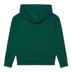 DSQUARED2 felpa tinta unita con cappuccio e stampa Verde per Bambino DQ1378 VERDE DSQUARED2