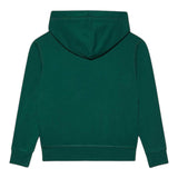 DSQUARED2 felpa tinta unita con cappuccio e stampa Verde per Bambino DQ1378 VERDE DSQUARED2