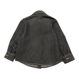 LE BEBE' camicia in denim tinta unita con bottoni Nero per Neonato LBB5201 NERO LE BEBE'