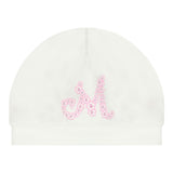 MONNALISA set tutina tinta unita con stampa-cappello Bianco per Neonata 35D502 BIANCO MONNALISA