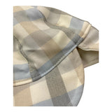 BABY A. cappello tricolore con fantasia a quadri Bianco per Neonato A2615 BIANCO BABY A.