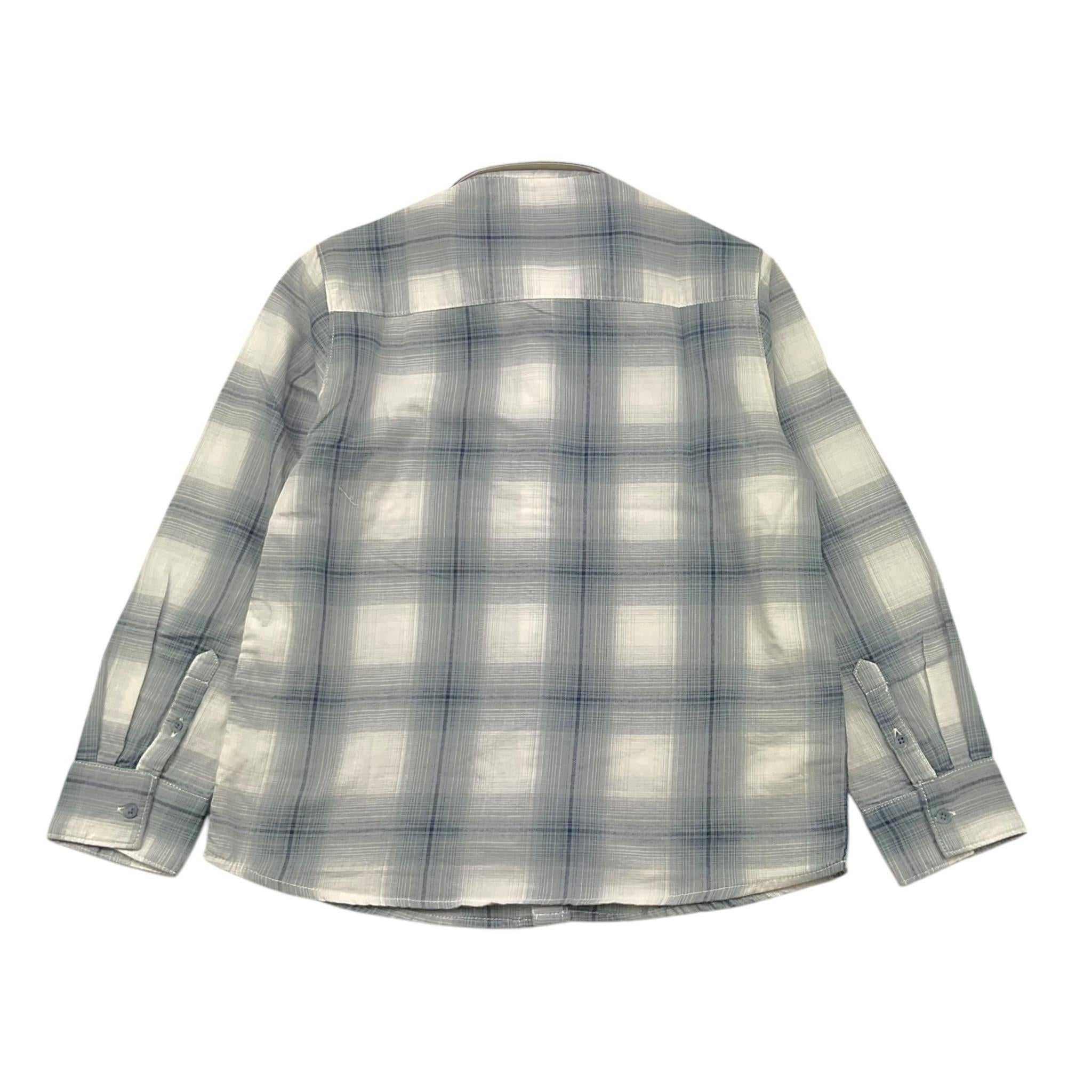 MAYORAL camicia tinta unita con fantasia a quadri Azzurro per Bambino 4114 AZZURRO MAYORAL
