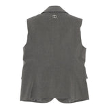 TWINSET gilet tinta unita con bottoni Grigio per Bambina 242GJ2115 GRIGIO TWINSET
