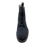 GALLUCCI stivale tinta unita con lacci Blu per Bambino J30223AM BLU GALLUCCI