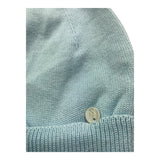 WEDOBLE cappello tinta unita con logo Azzurro per Neonato V2110307D AZZURRO WEDOBLE
