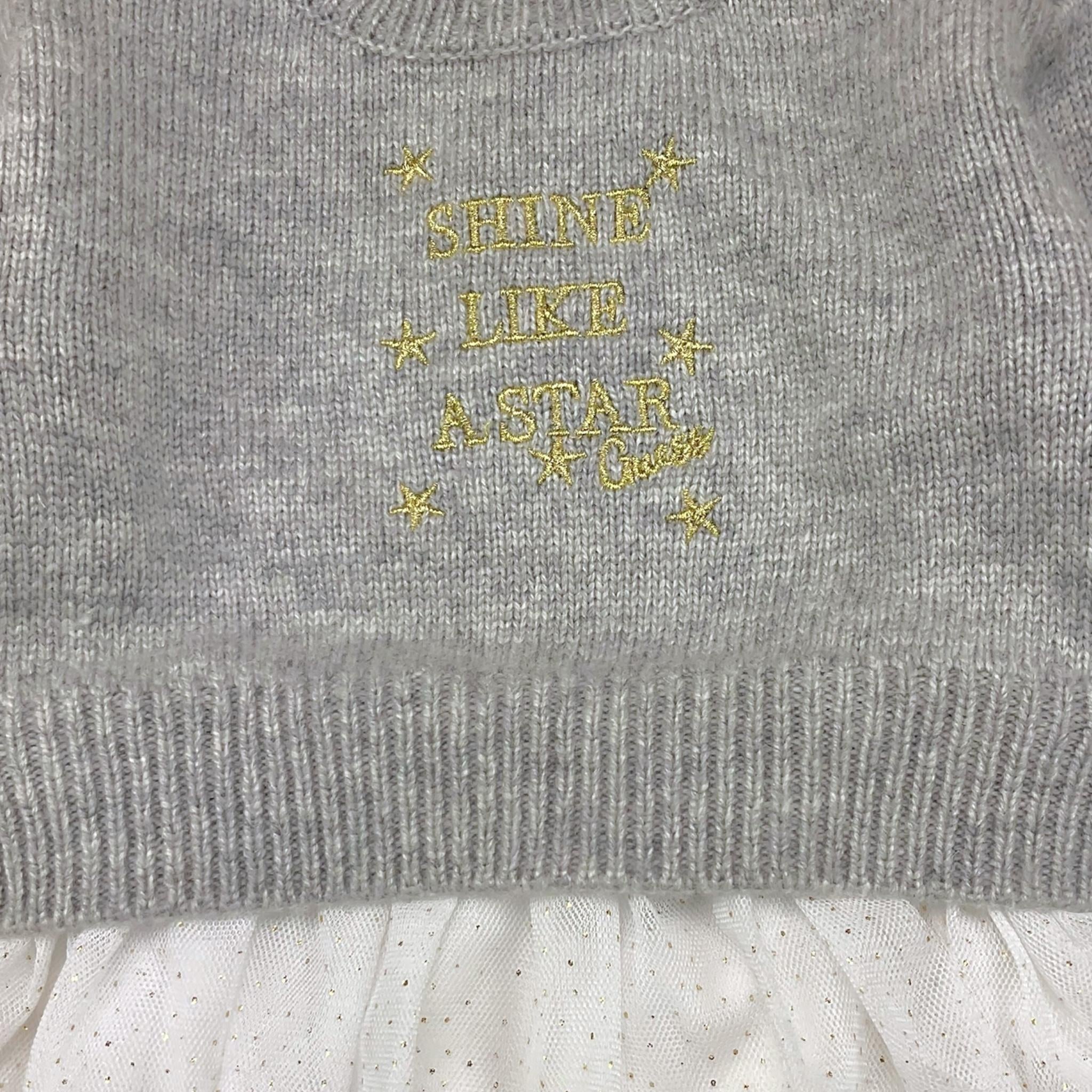 GUESS set abito bicolore-coulotte Grigio per Neonata A2NK18Z2V70 GRIGIO GUESS