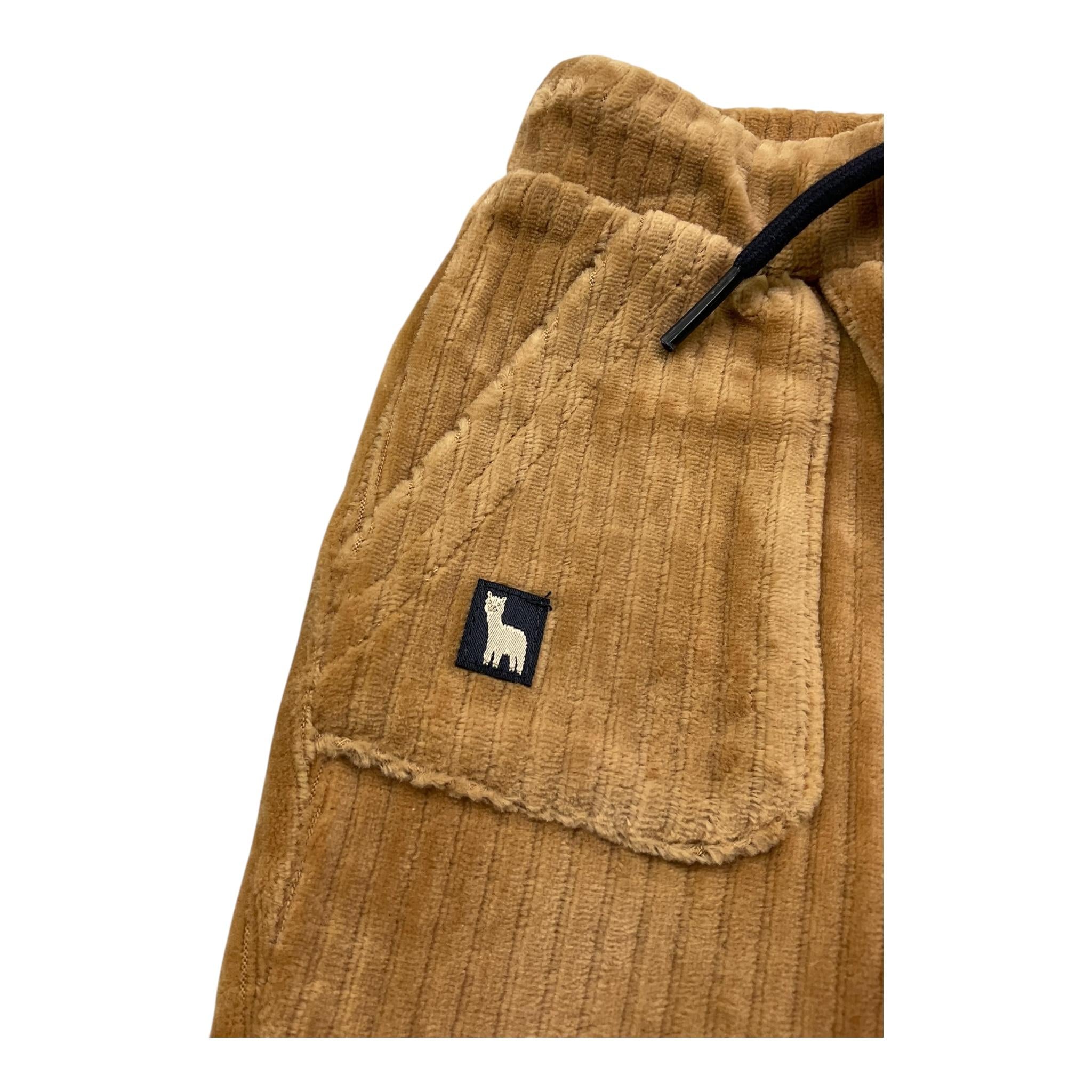 MAYORAL pantalone tinta unita in ciniglia Cammello per Neonato 2542X CAMMELLO MAYORAL