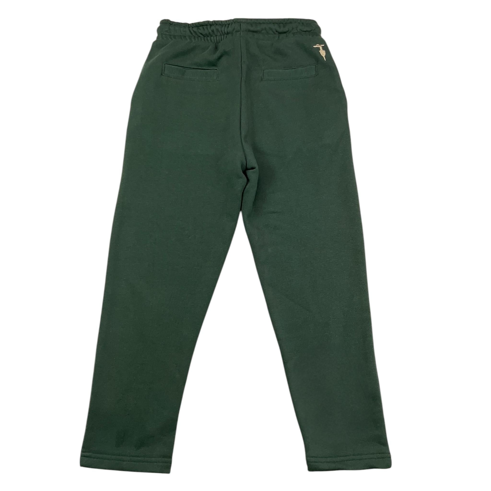 TRUSSARDI pantalone tuta tinta unita Verde per Bambino TBA25009PA VERDE TRUSSARDI