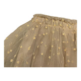 LALALU' gonna tinta unita cn tulle Panna per Bambina GOL180LB PANNA LALALU'
